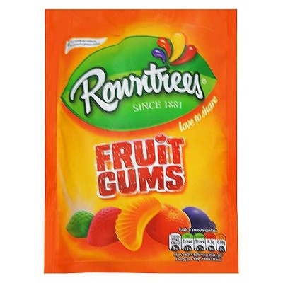 slide 1 of 1, Rowntree's Fruit Gums, 5.29 oz
