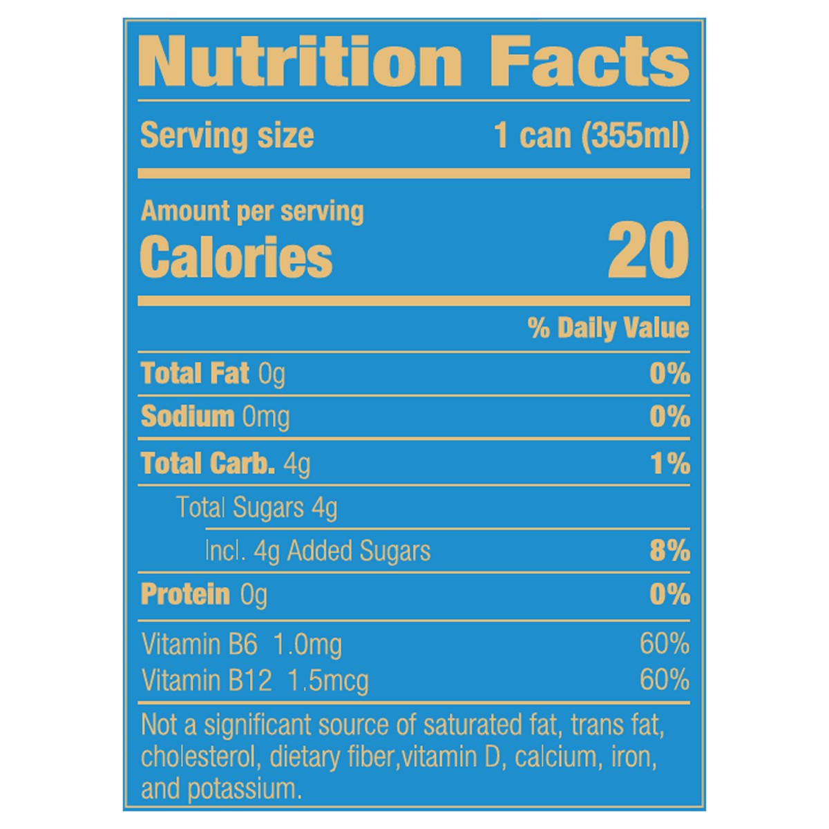 slide 4 of 7, Liquid Death, Blueberry Buzzsaw Flavored Iced Tea, 6-Pack (12oz Cans), Blueberry Flavored Black Tea, Low Calorie, No Artificial Sweeteners, B12 & B6 Vitamins, 72 oz