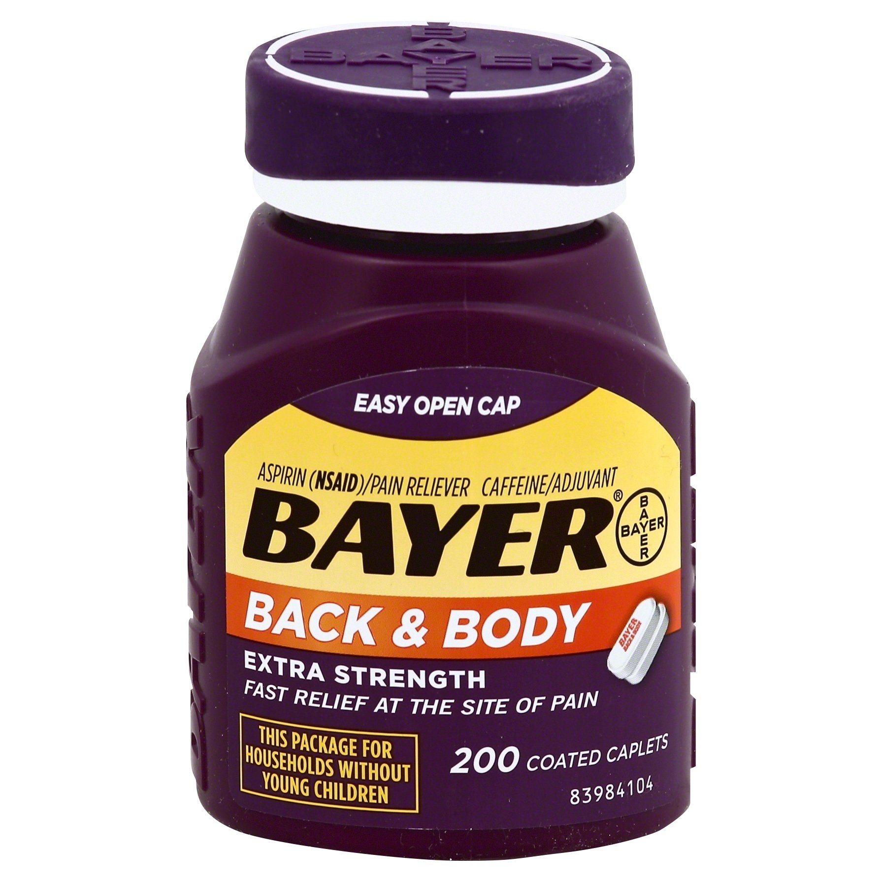 Bayer Back & Body Extra Strength Pain Reliever Coated Caplets Shipt