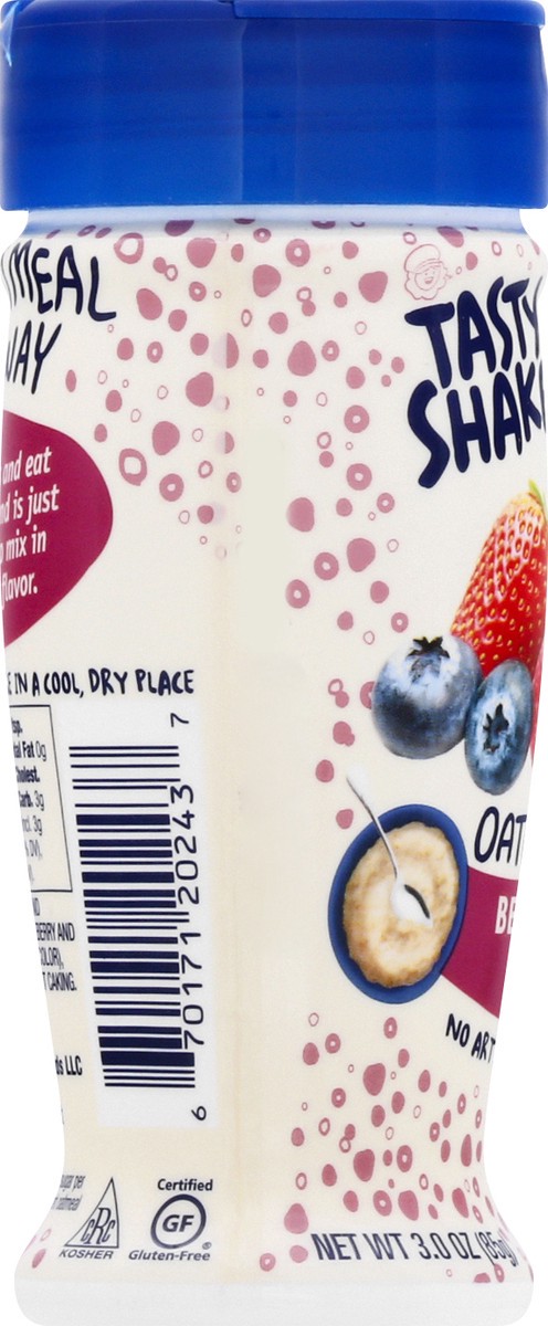 slide 3 of 12, Tasty Shakes Berry, Berry Cherry Oatmeal Mix-Ins 3 oz, 3 oz