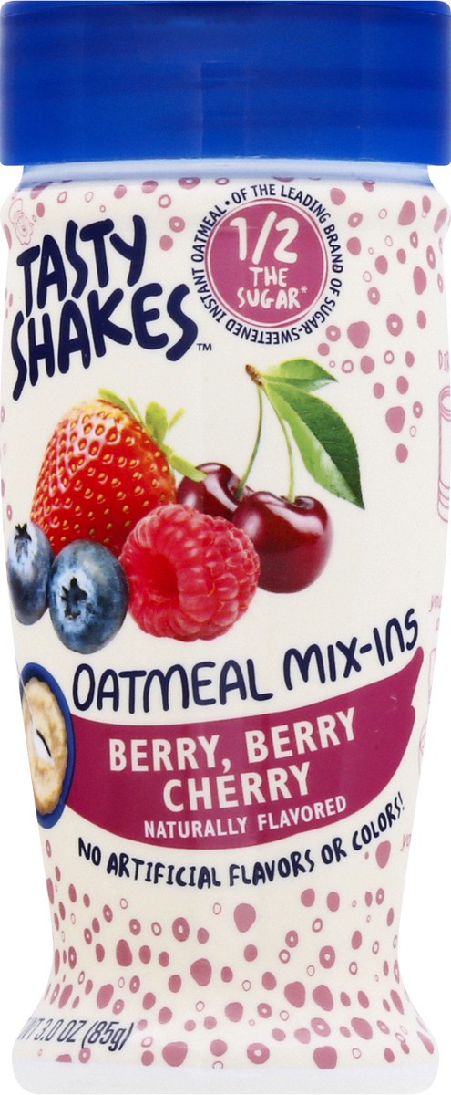 slide 12 of 12, Tasty Shakes Berry, Berry Cherry Oatmeal Mix-Ins 3 oz, 3 oz