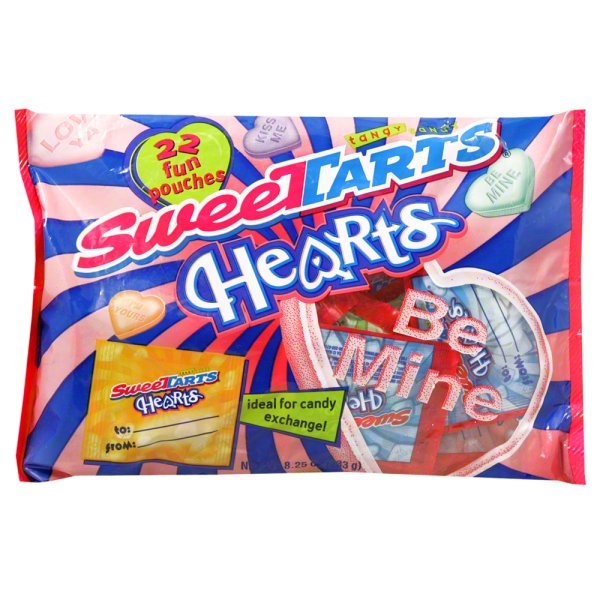 slide 1 of 1, SweeTARTS Hearts Treat, 8.25 oz