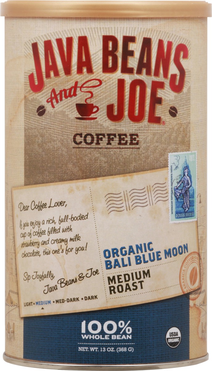 slide 6 of 11, Java Beans & Joe Coffee Medium Roast 100% Whole Bean Coffee - 13 oz, 13 oz