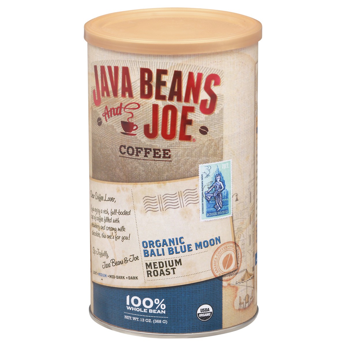 slide 5 of 11, Java Beans & Joe Coffee Medium Roast 100% Whole Bean Coffee - 13 oz, 13 oz