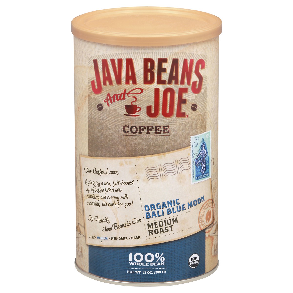 slide 4 of 11, Java Beans & Joe Coffee Medium Roast 100% Whole Bean Coffee - 13 oz, 13 oz