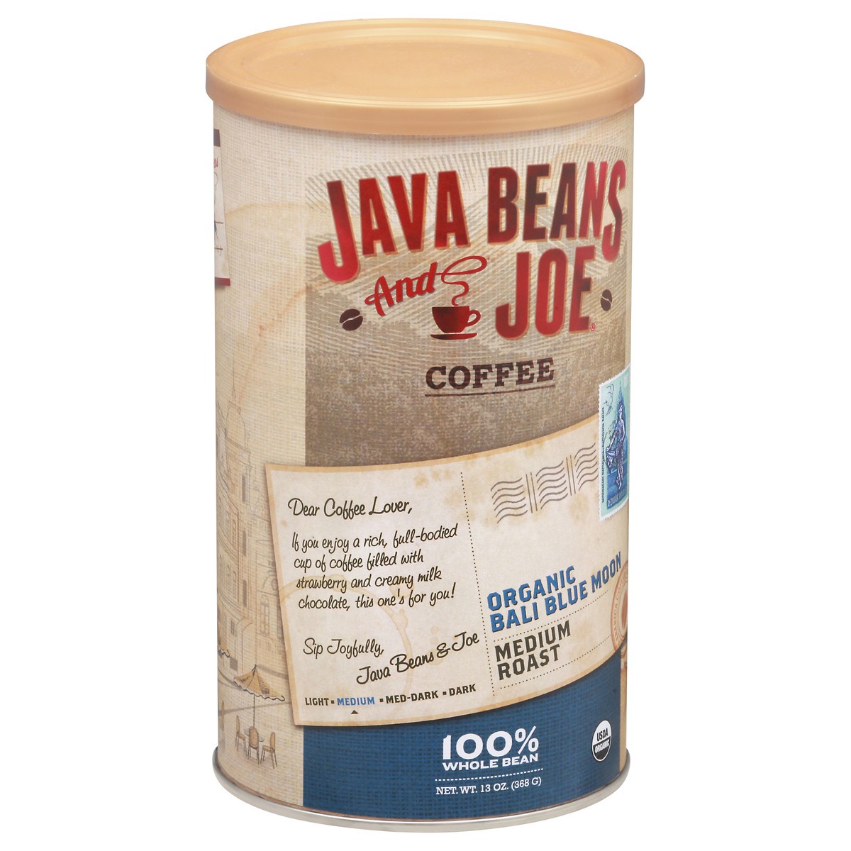 slide 9 of 11, Java Beans & Joe Coffee Medium Roast 100% Whole Bean Coffee - 13 oz, 13 oz