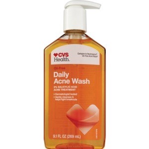 slide 1 of 1, CVS Health Oil-Free Acne Wash Value Size, 9 fl oz