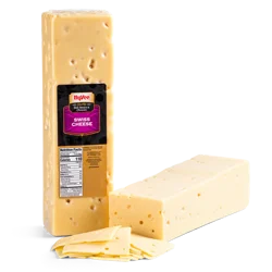Hy-Vee Quality Sliced Mild Swiss Cheese