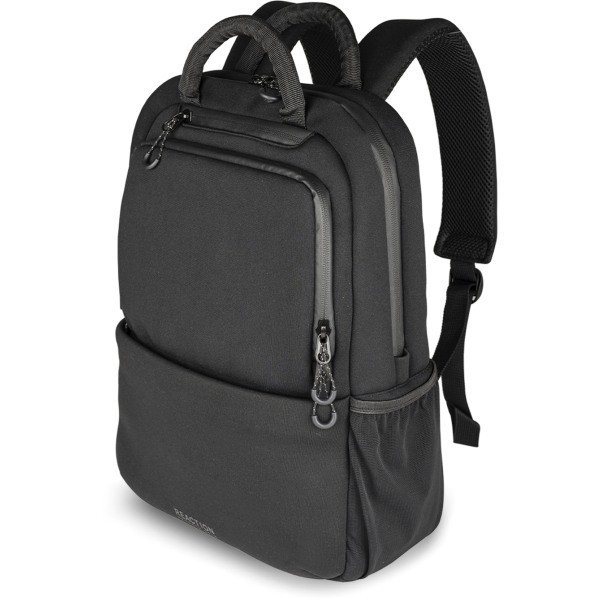 slide 2 of 3, Kenneth Cole Reaction Neoprene Logan Backpack, 16""H x 11-3/4""W x 5-1/4""D, Black, 1 ct