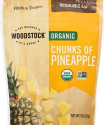 Woodstock Organic Chunks of Pineapple 10 oz
