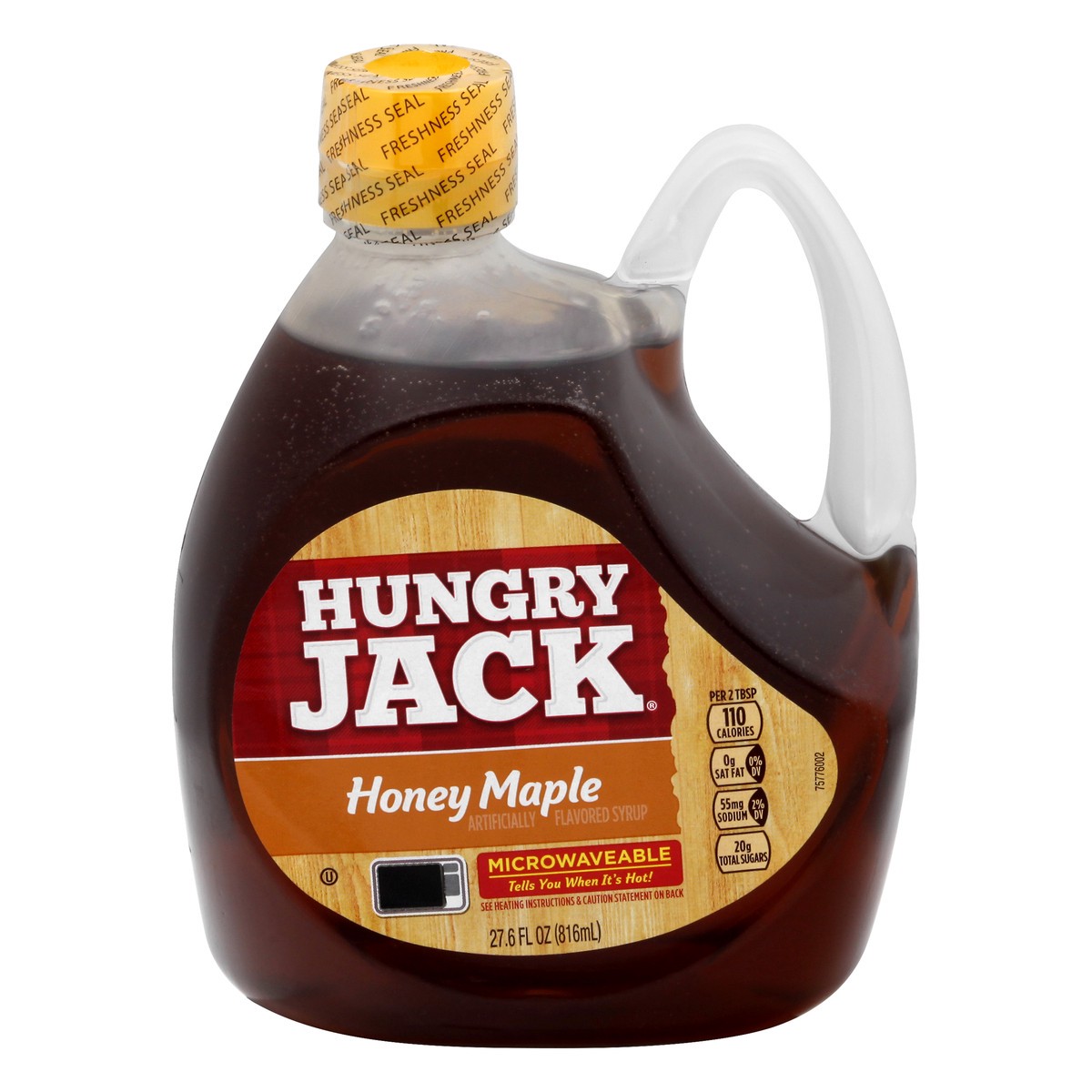 slide 1 of 9, Hungry Jack Honey Maple Syrup, 27.6 fl oz