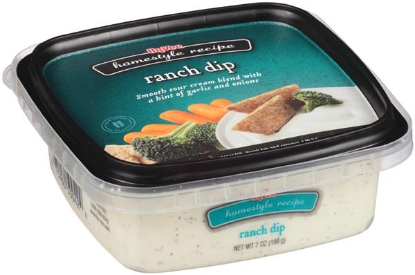 slide 1 of 1, Hy-Vee Homestyle Recipe Ranch Dip, 7 oz