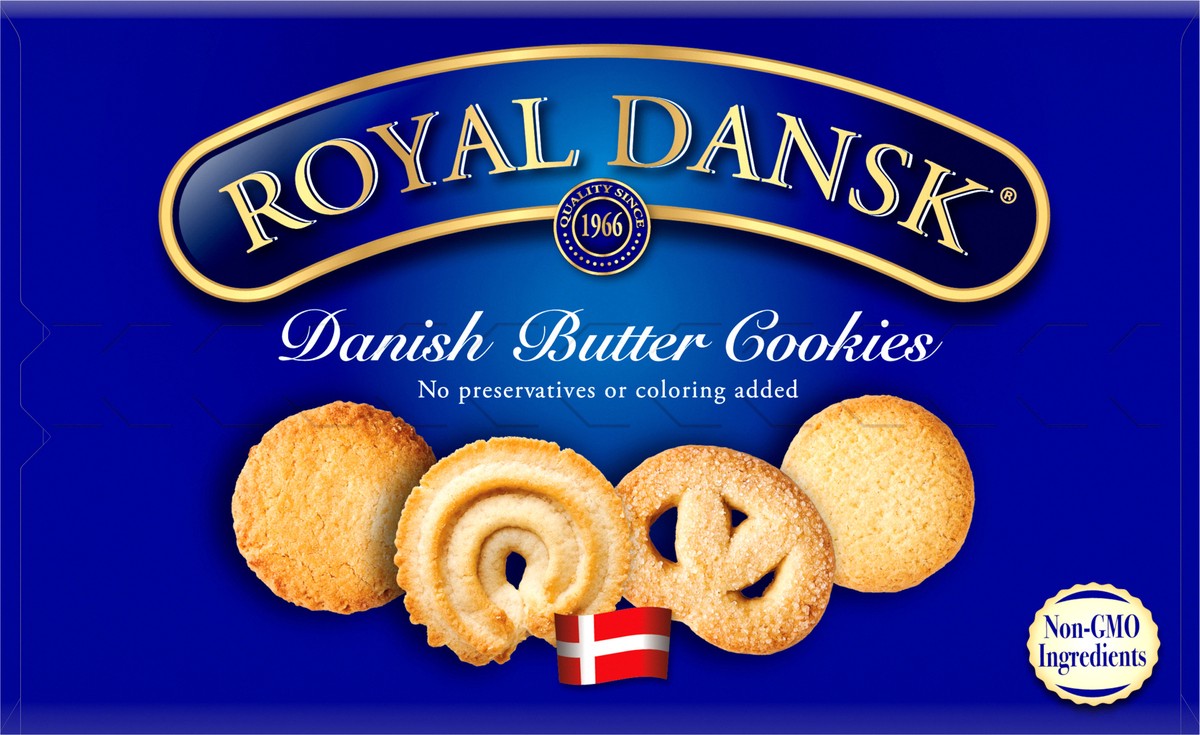 slide 8 of 12, Royal Dansk Danish Butter Cookies 2 - 2.82 oz Packs, 2 ct