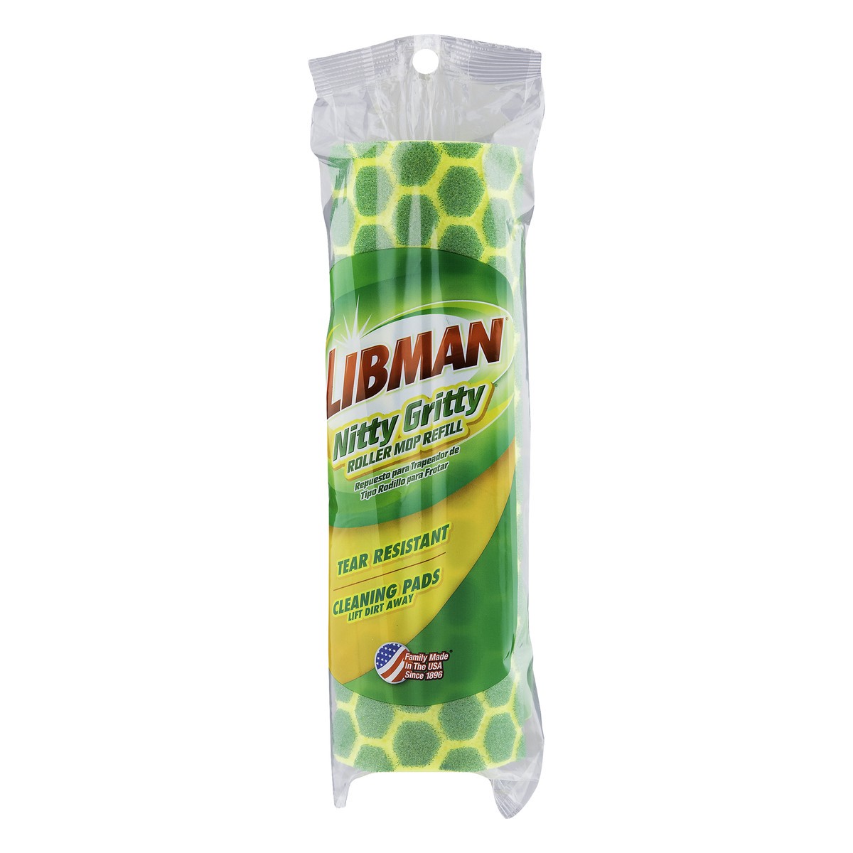 slide 1 of 3, Libman Nitty Gritty Roller Mop Refill, 1 ct