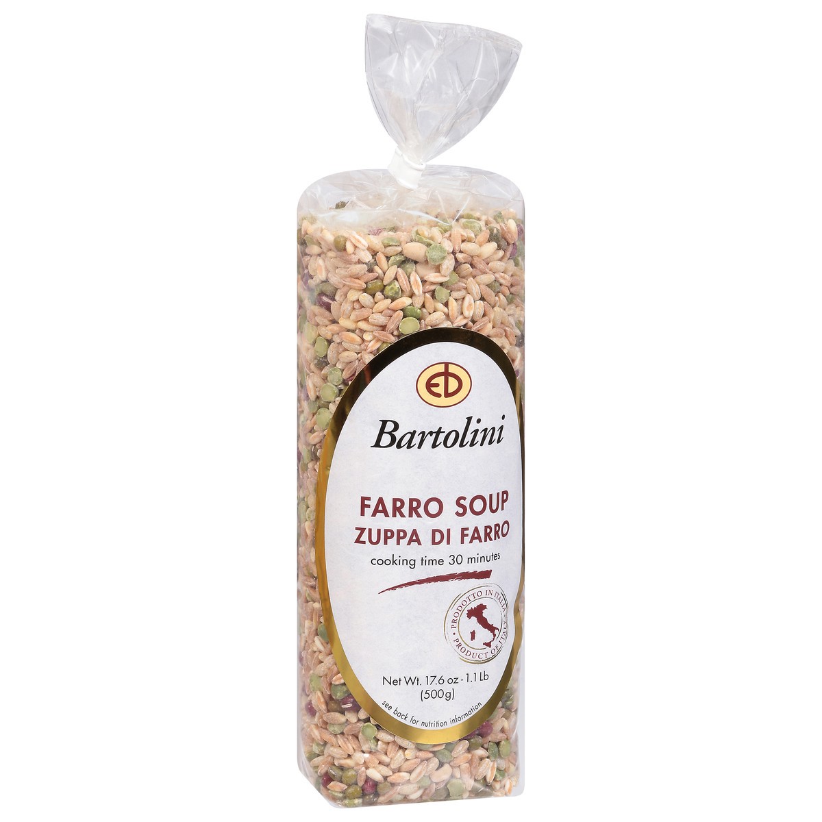 slide 2 of 14, Bartolini Farro Soup 17.6 oz, 17.6 oz