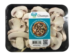 Sliced White Mushrooms