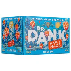 Wicked Weed Brewing Wicked Weed Dr Dank Hazy Ipa 6Pk 12Oz Cans