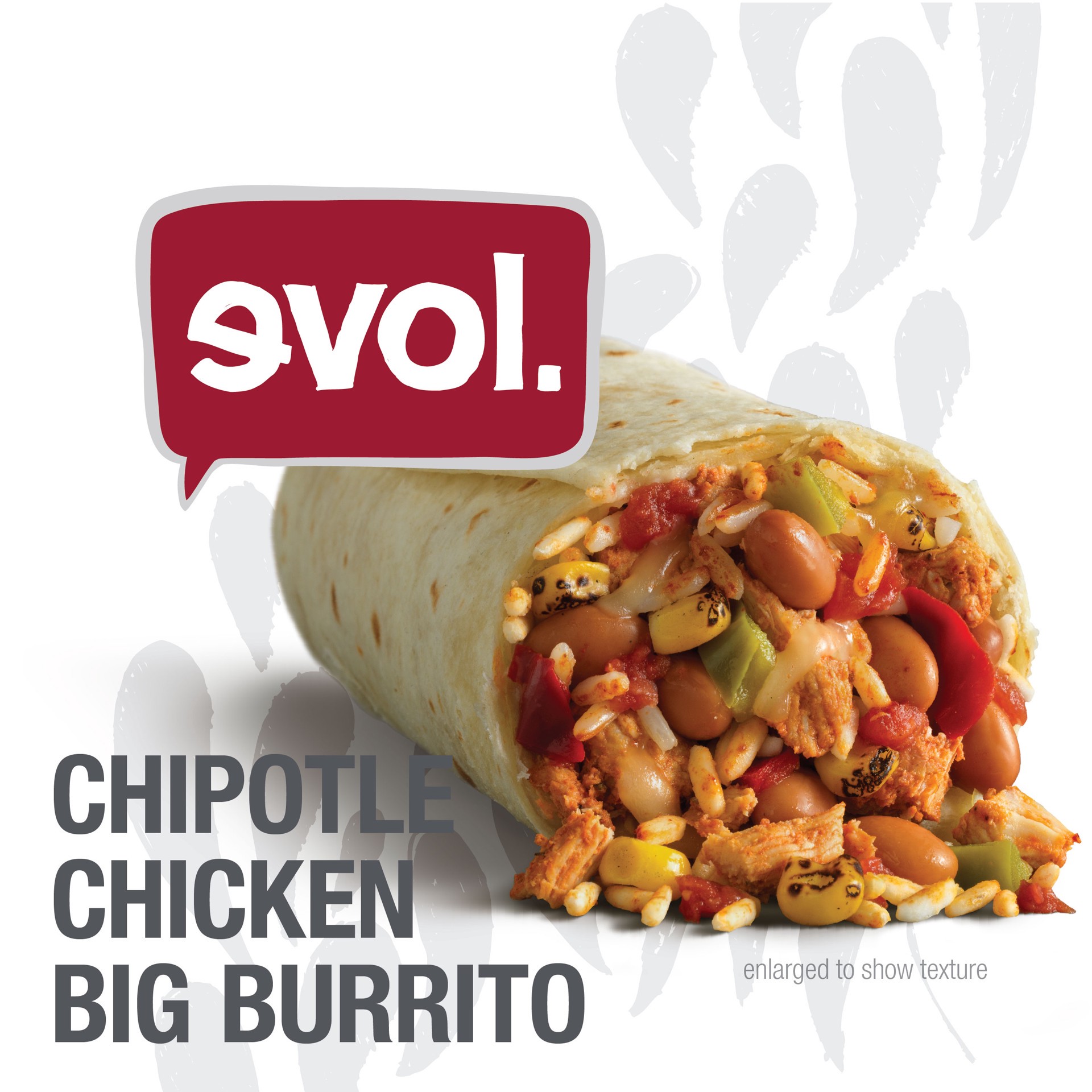 slide 1 of 9, Evol Burrito Chicken Chipotle Big - 11 Oz, 11 oz