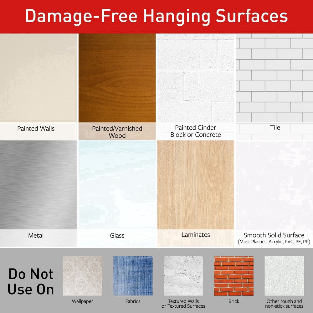 slide 88 of 186, Command Damage-Free Hanging Large Picture Hanging Strips, 4 Ct, 1 ct
