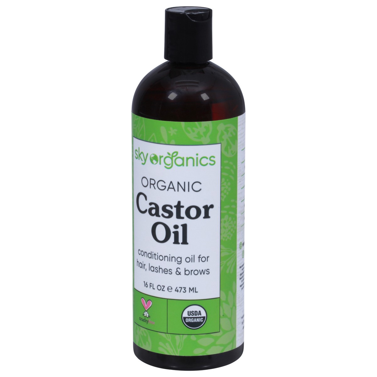 slide 3 of 9, Sky Organics Castor Oil, Organic, 16 oz