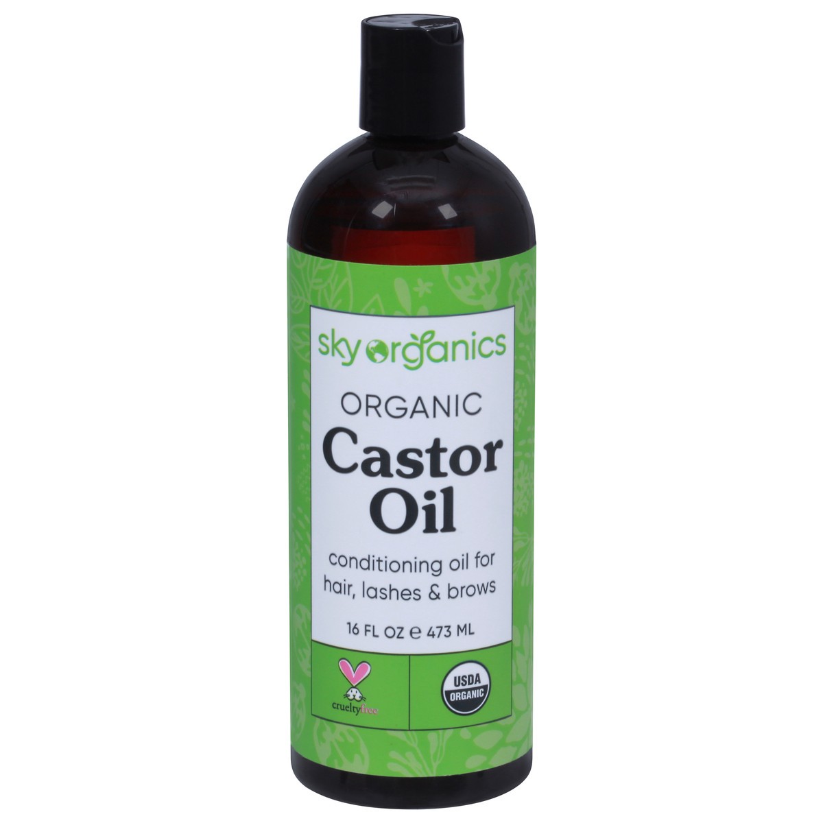 slide 1 of 9, Sky Organics Castor Oil, Organic, 16 oz