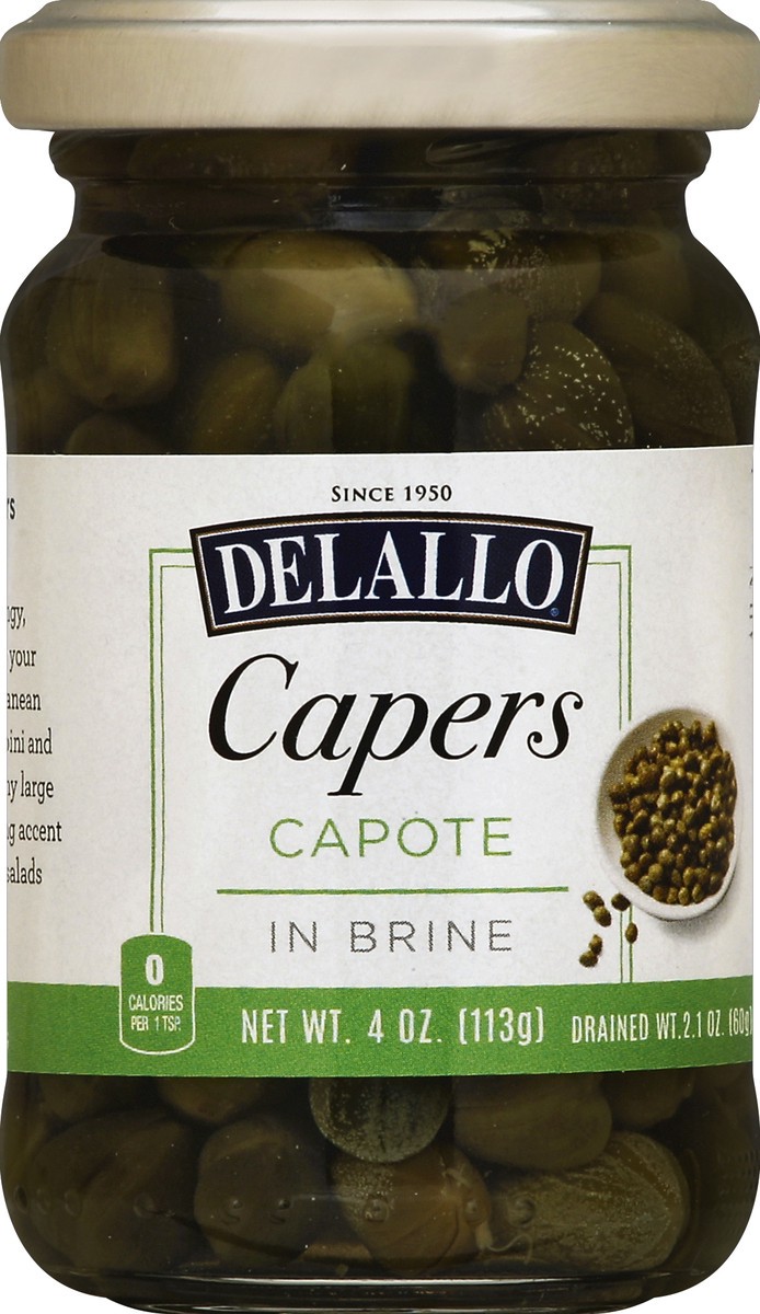 slide 2 of 2, DeLallo Capers 4 oz, 4 oz