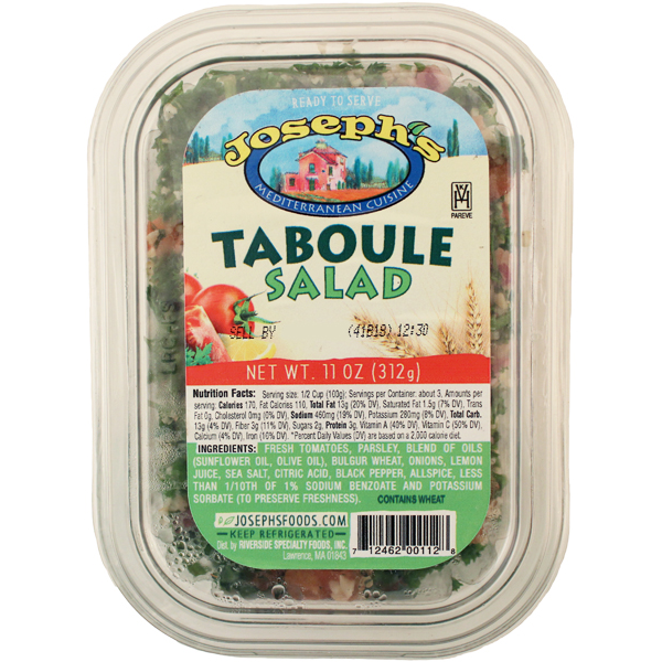 slide 1 of 1, Joseph's Taboule Salad, 11 oz