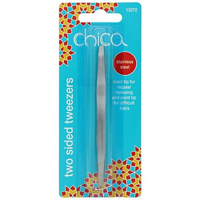 slide 1 of 1, Chica Two Sided Tweezer, 1 ct