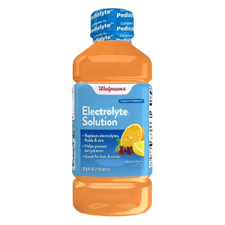 Walgreens Electrolyte Solution Mixed Fruit 33.8 oz Shipt