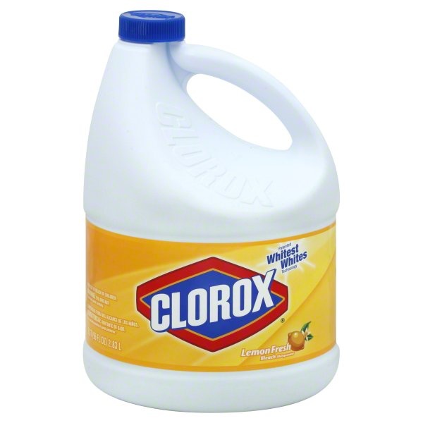 slide 1 of 1, Clorox Ultra Liquid Bleach Lemon, 96 oz