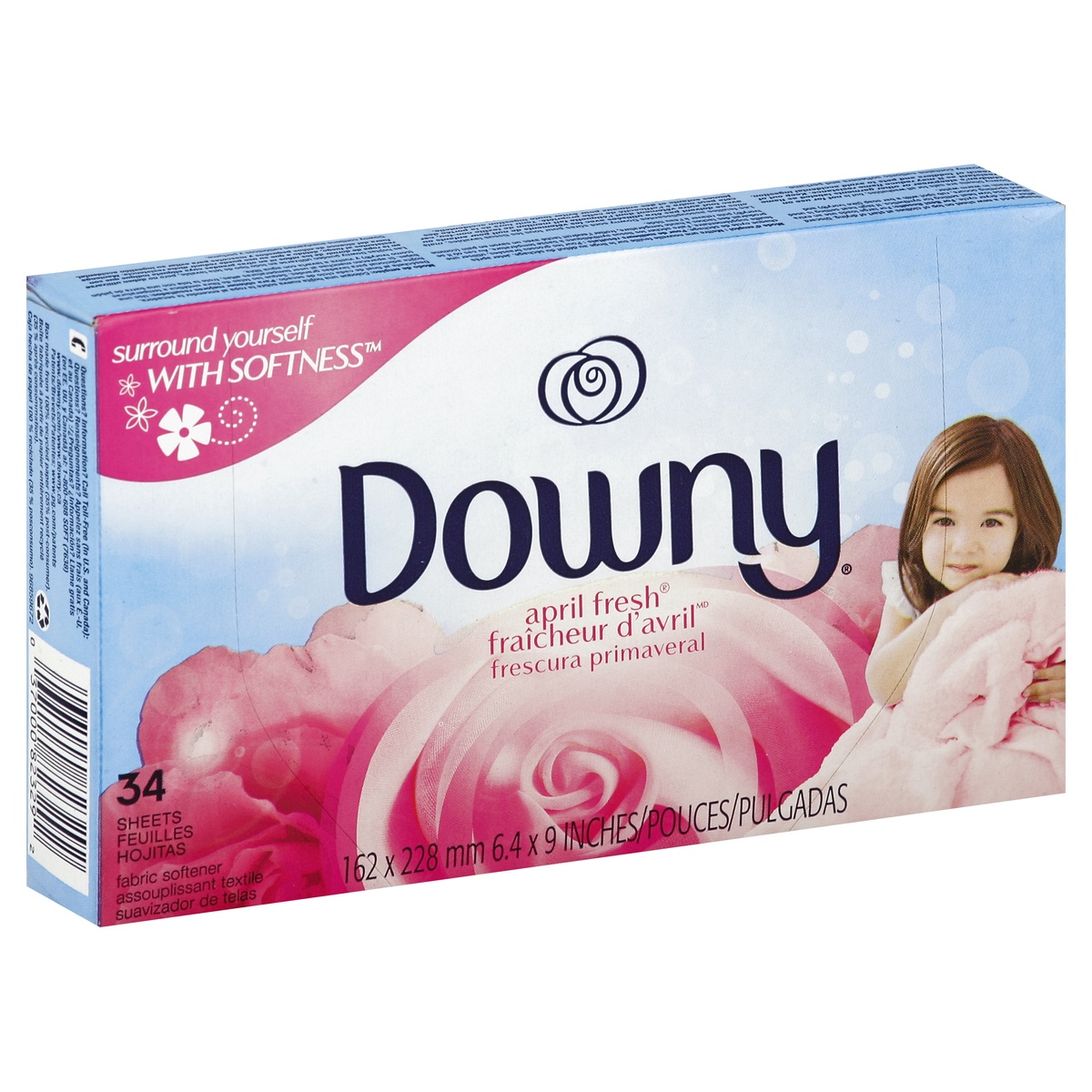 slide 1 of 1, Downy Fabric Softener 34 ea, 34 ct