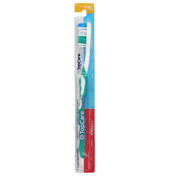 slide 1 of 1, TopCare Soft Toothbrush, 1 ct