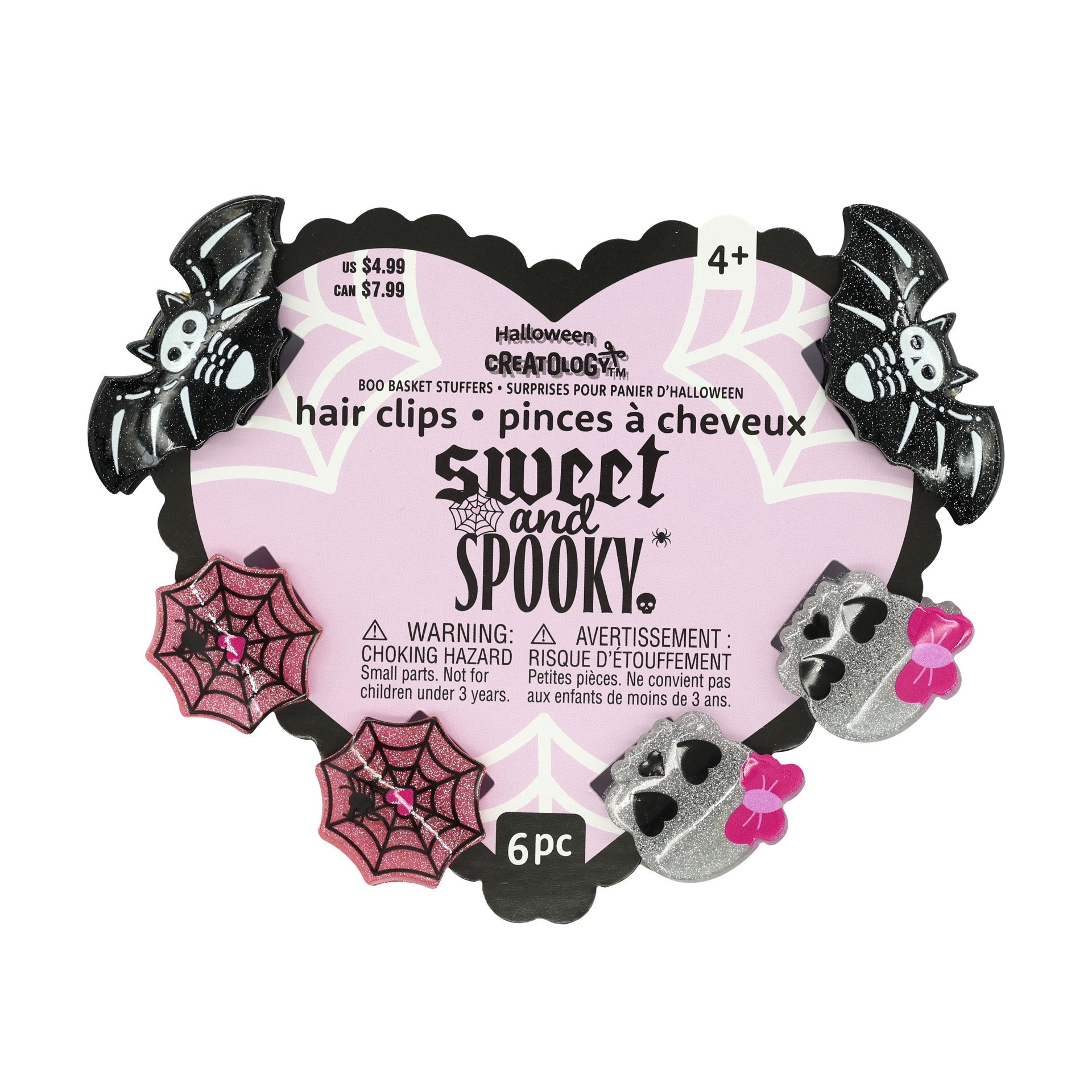 slide 3 of 4, Sweet & Spooky Mini Clips By Creatology, 5.51 in x 4.33 in x 1.1 in