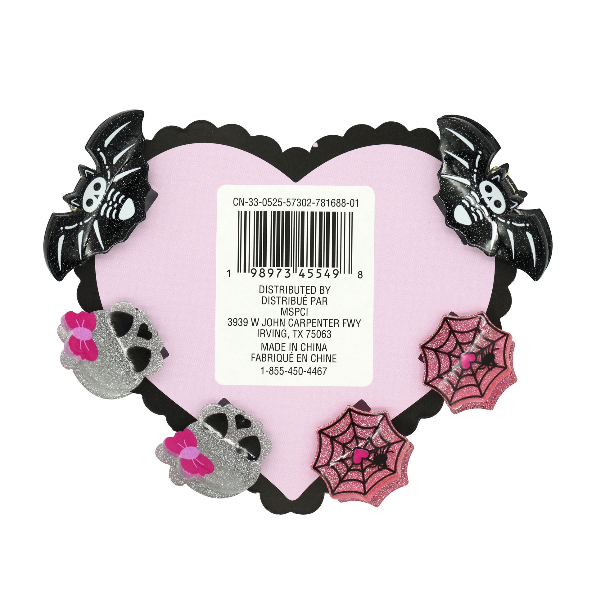 slide 2 of 4, Sweet & Spooky Mini Clips By Creatology, 5.51 in x 4.33 in x 1.1 in