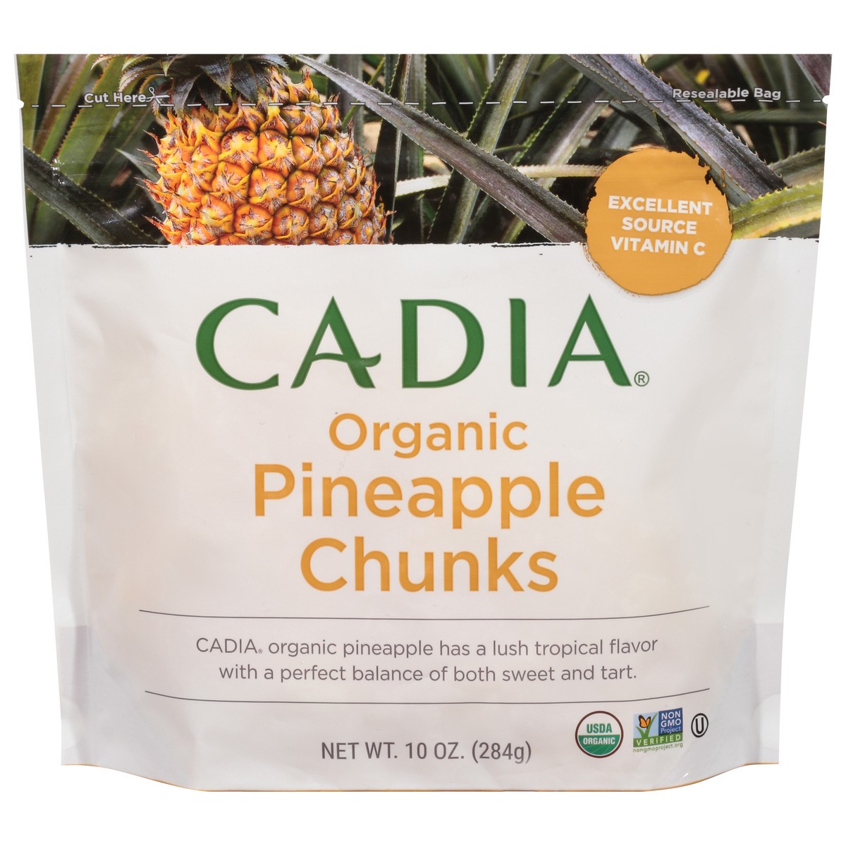 slide 13 of 13, Cadia Fruit Pineapple Or, 10 oz