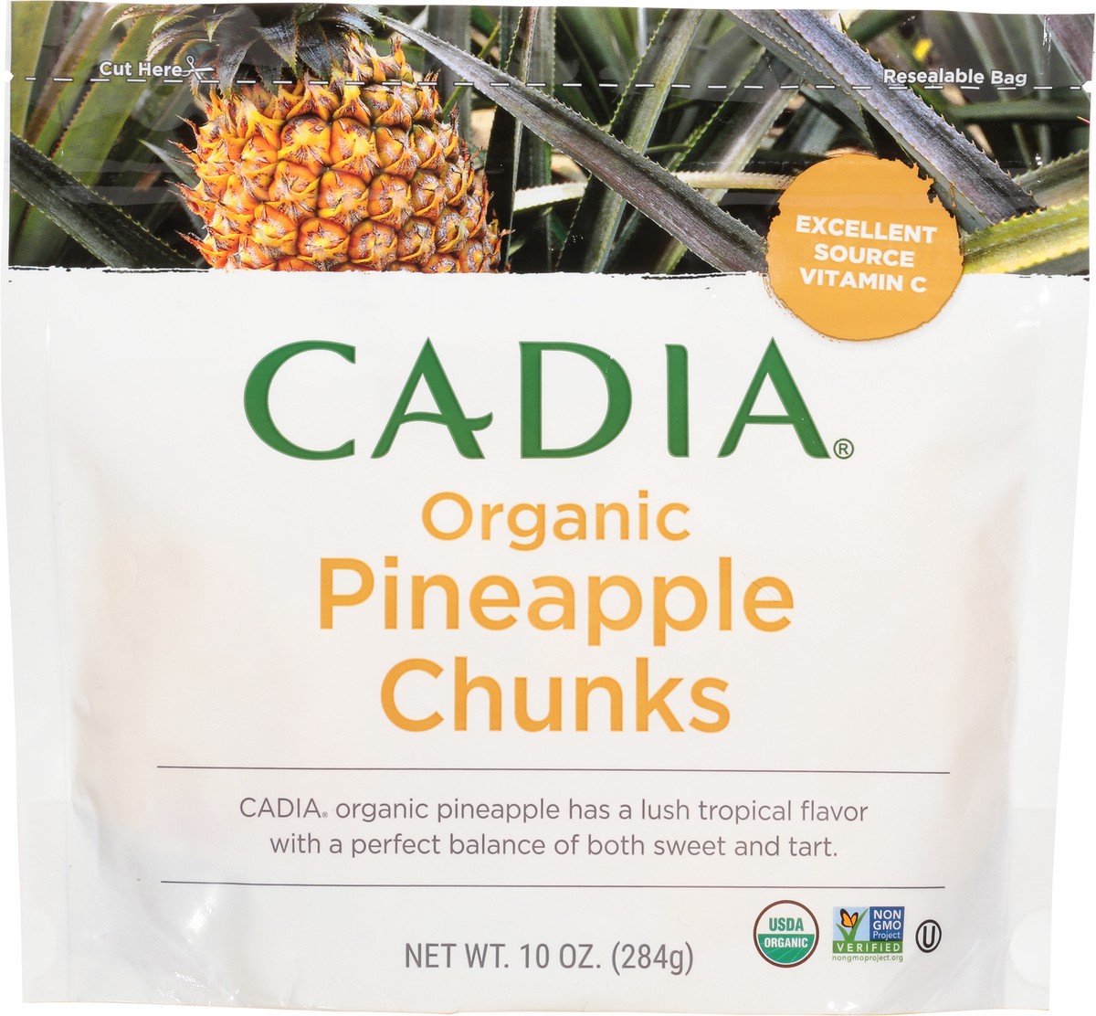 slide 11 of 13, Cadia Fruit Pineapple Or, 10 oz