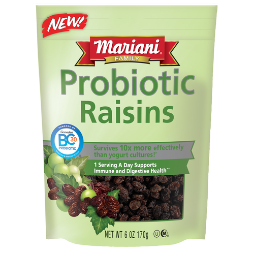 slide 1 of 1, Mariani Probiotic Raisins, 6 oz