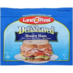 Land O' Frost DeliShaved Honey Ham 9 oz