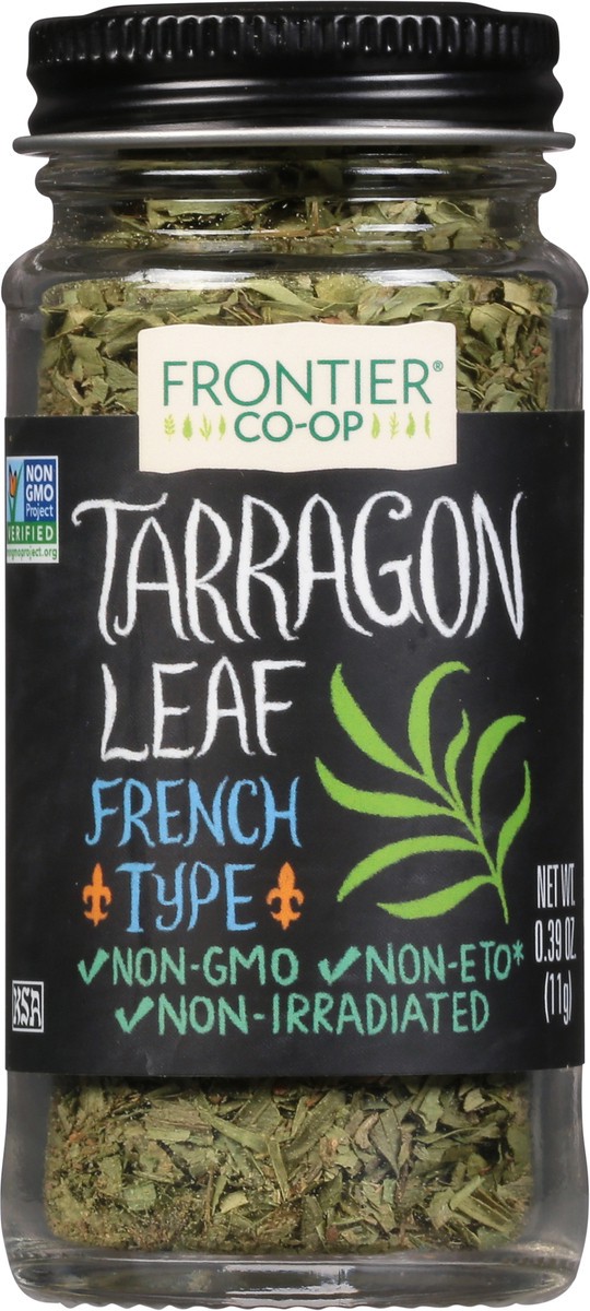 slide 6 of 9, Frontier Herb Frontier Co-op Tarragon Leaves, 0.39 oz