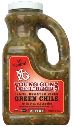 Hatch Valley Flame Roasted Extra Hot Green Chile