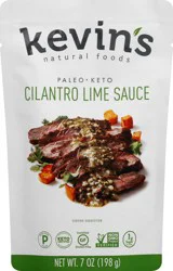 Kevin's Natural Foods Paleo Keto Mild Cilantro Lime Sauce 7 oz