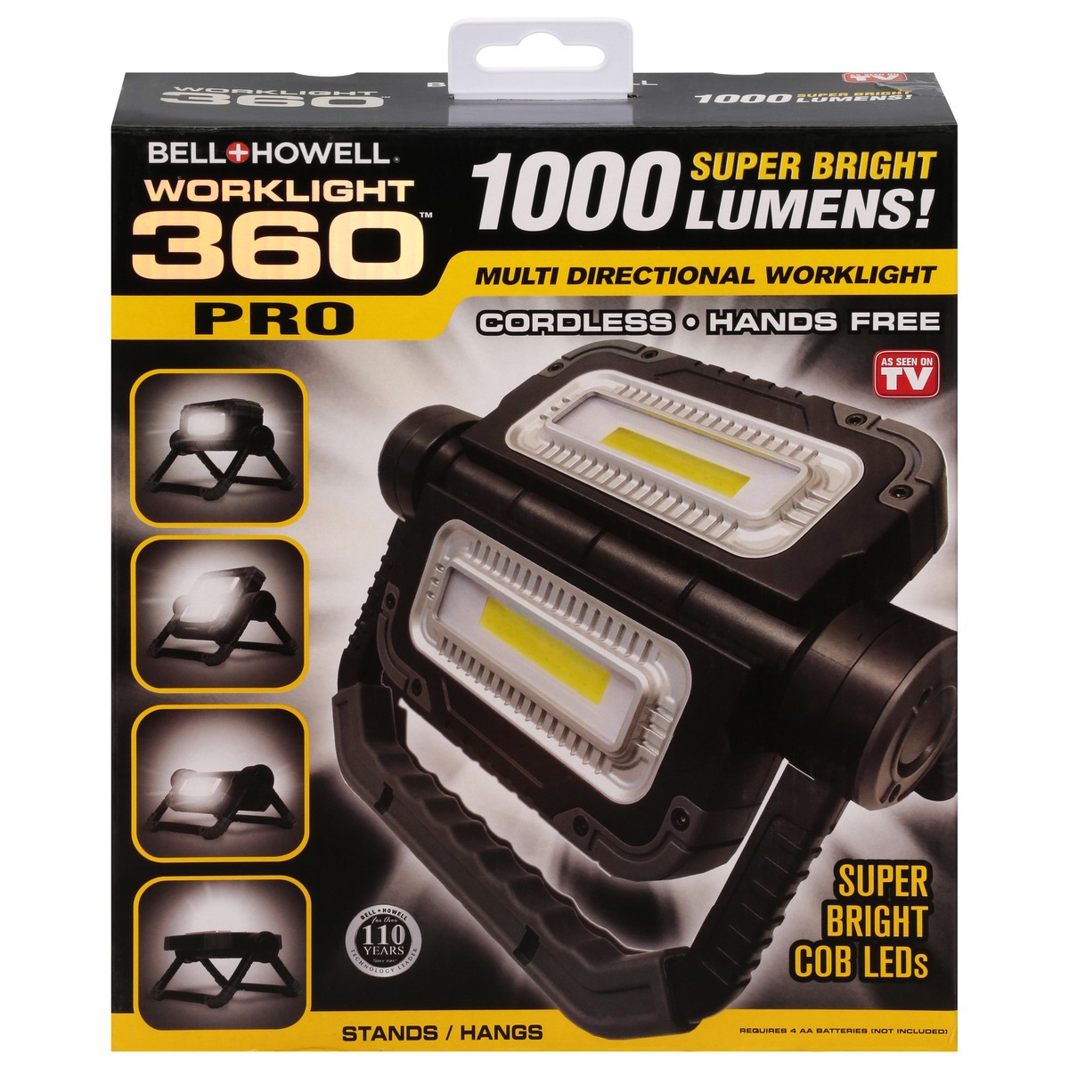 slide 1 of 11, Bell + Howell Bionic Multi Directional Work Light, 1 ct