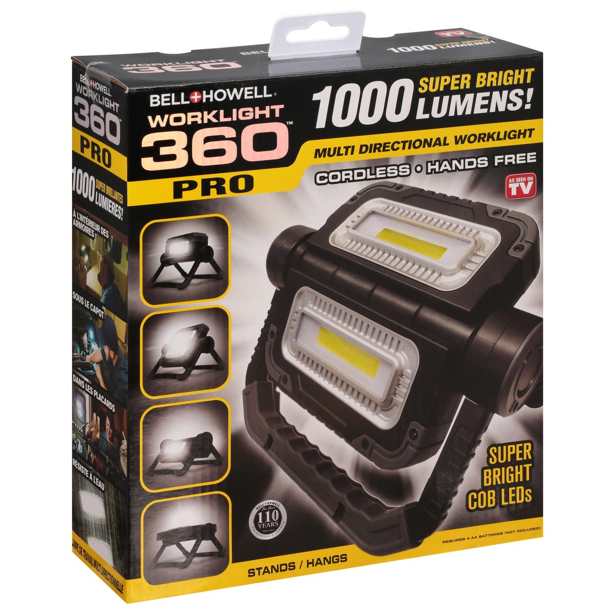 slide 11 of 11, Bell + Howell Bionic Multi Directional Work Light, 1 ct