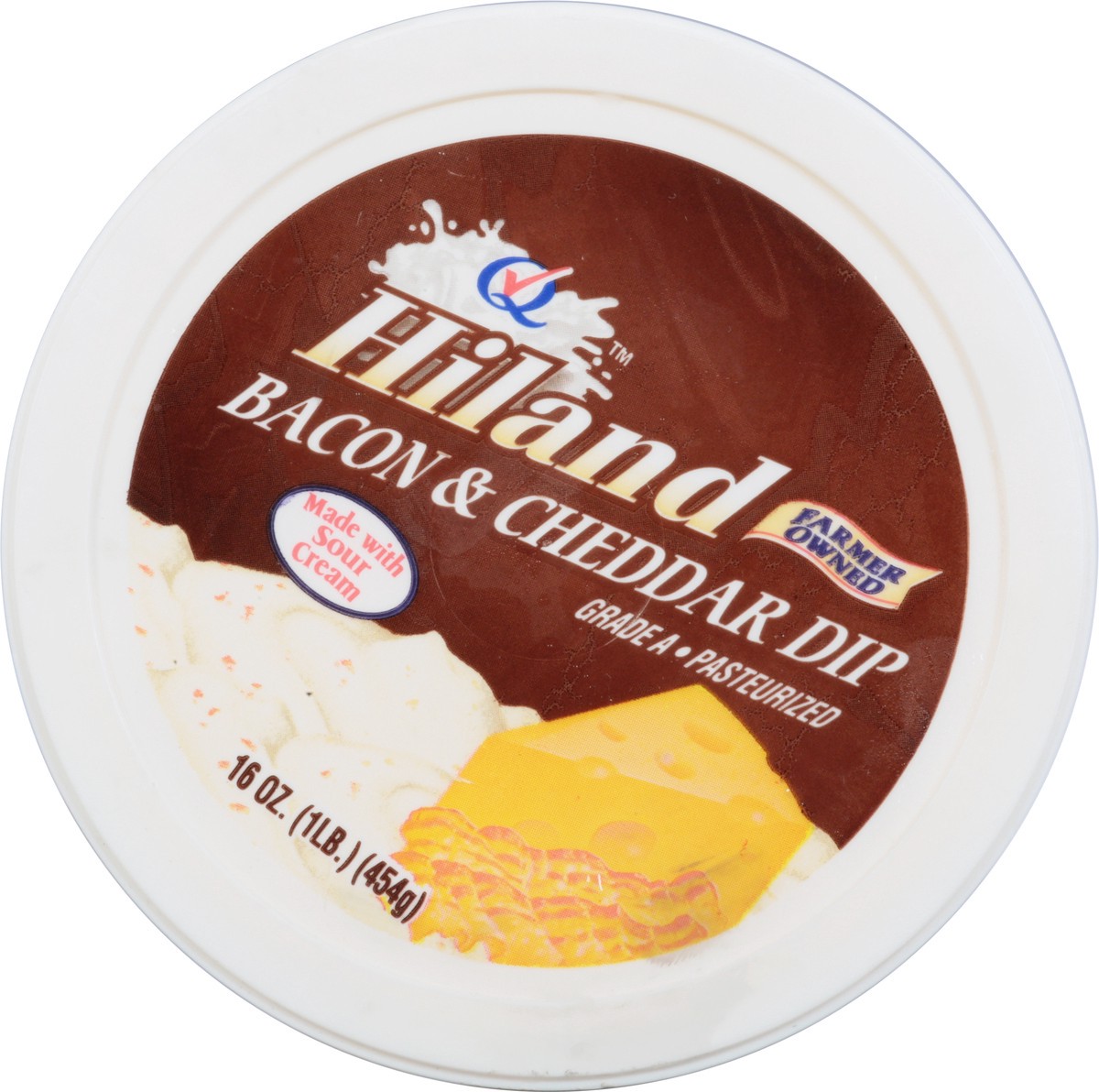 slide 14 of 14, Hiland Dairy Dip-bacon/cheddar, 16 lb