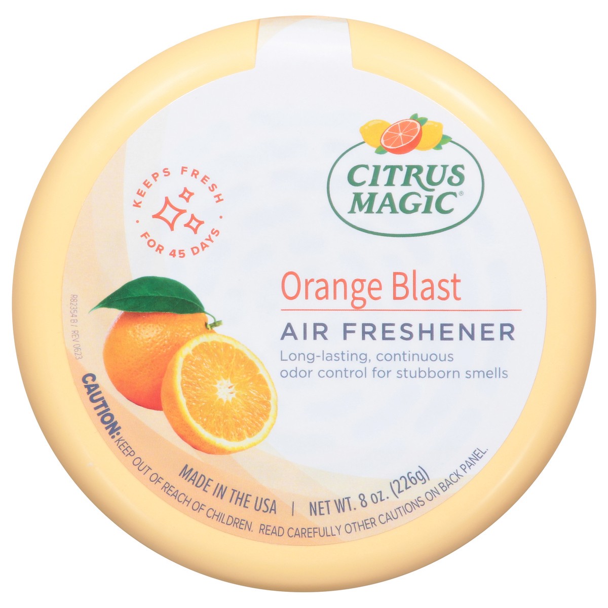 slide 1 of 9, Citrus Magic Orange Blast Air Freshener 8 oz, 8 oz