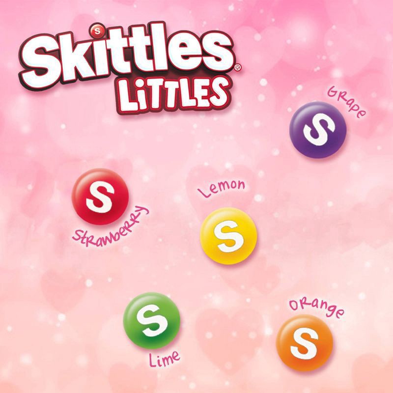 slide 3 of 8, SKITTLES LITTLES Original Valentines Day Candy Mega Tube, 1.9 Oz, 1.9 oz