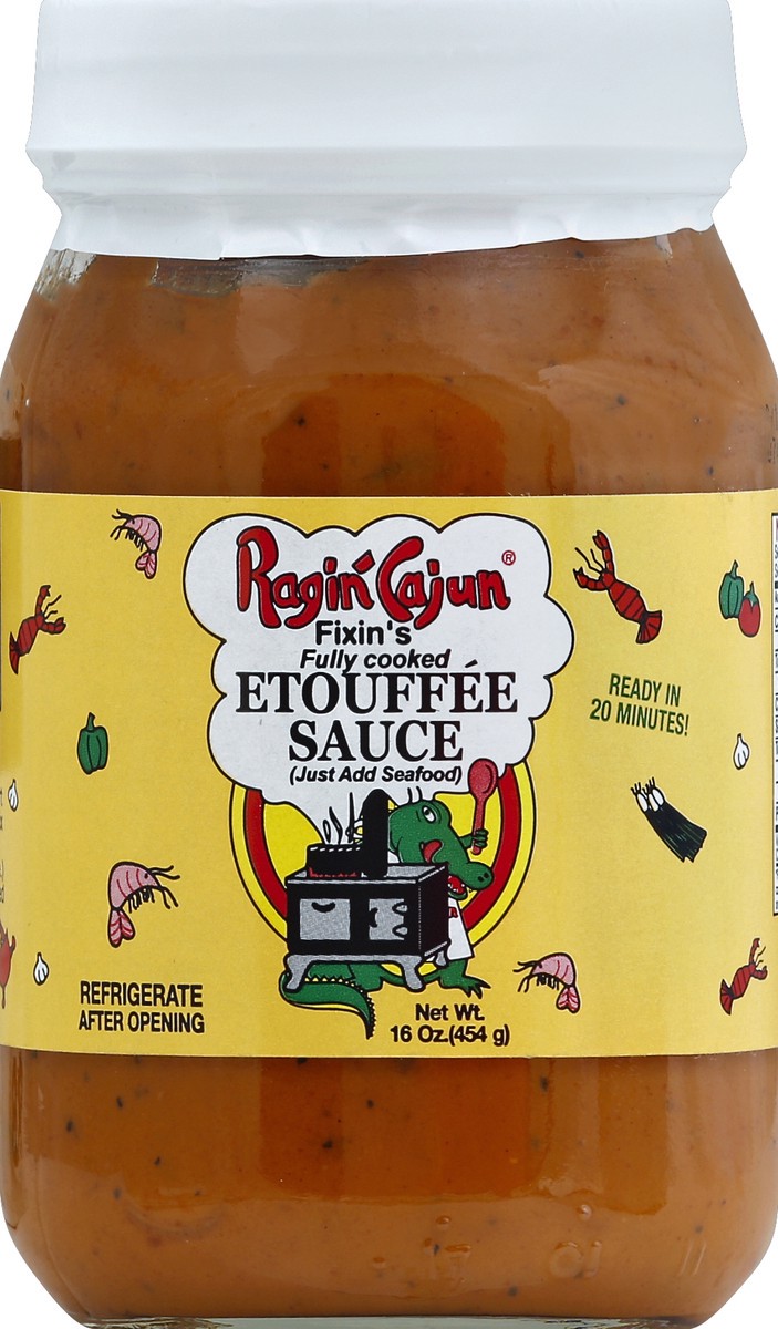 slide 1 of 3, Ragin' Cajun Fixin's Etouffee Sauce 16 oz, 16 oz