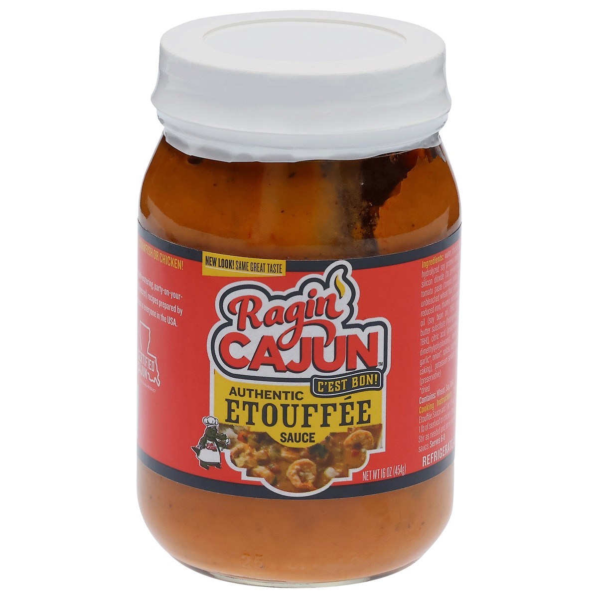 slide 1 of 3, Ragin' Cajun Authentic Etouffee Sauce 16 oz, 16 oz
