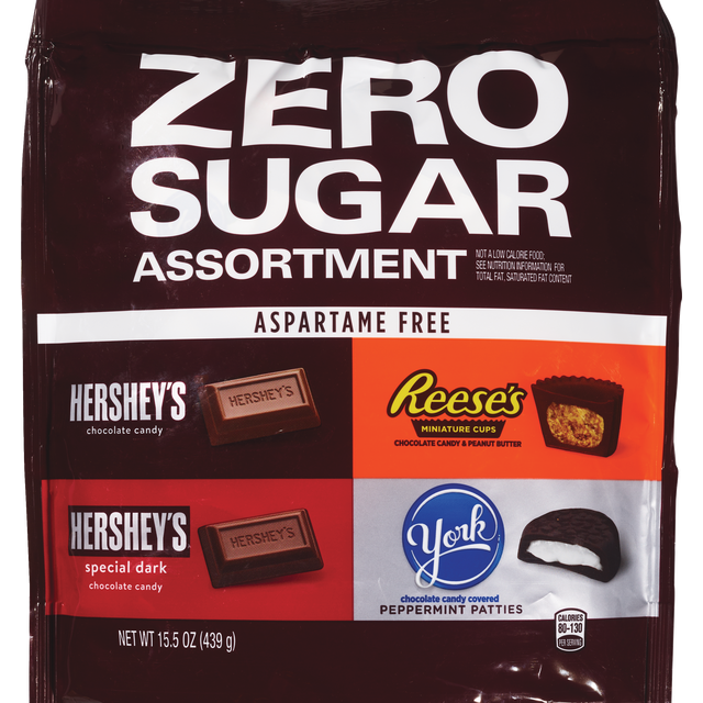 slide 1 of 1, Hershey's Zero Sugar Assortment Candy 15.5 oz, 15.5 oz