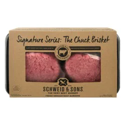 Schweid & Sons The Signature Blend Patty 6 oz 75/25